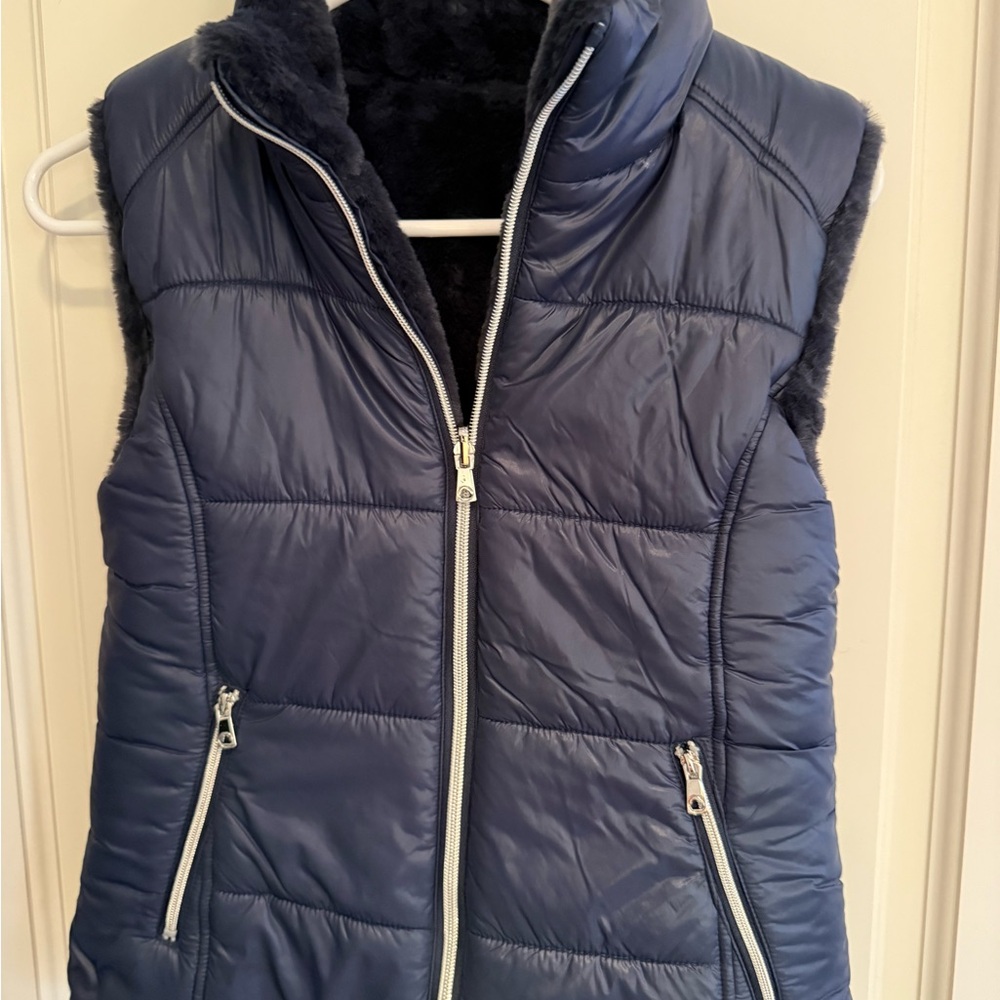 Navy Blue Mayoral Quilted Women's Vest